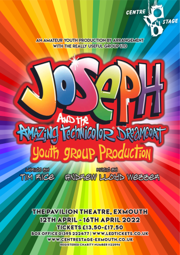 Poster for Joseph & his Technicolour Dreamcoat